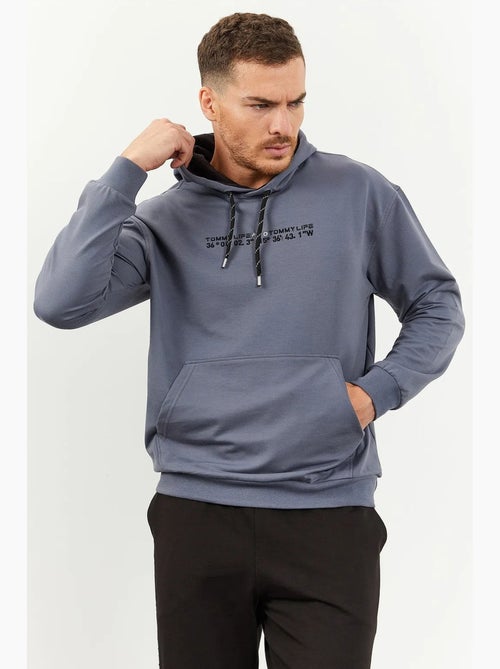 Ensemble oversize sweat à capuche et pantalon tommy - Kiabi Ensemble oversize sweat à capuche et pantalon tommy - Kiabi