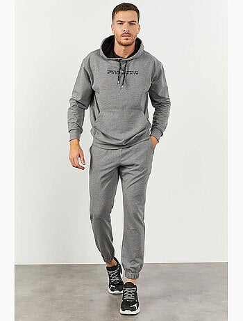 Ensemble oversize sweat à capuche et pantalon tommy