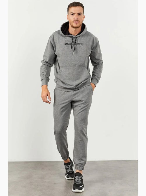 Ensemble oversize sweat à capuche et pantalon tommy - Kiabi Ensemble oversize sweat à capuche et pantalon tommy - Kiabi