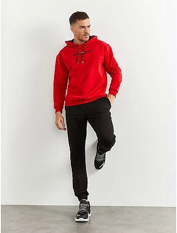 Ensemble oversize sweat à capuche et pantalon tommy