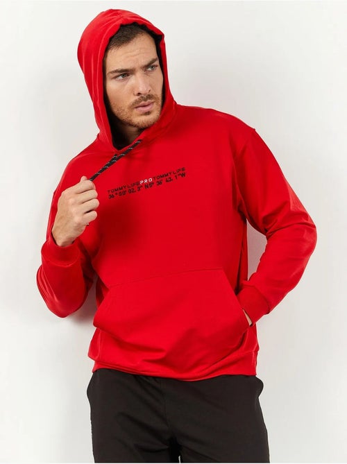 Ensemble oversize sweat à capuche et pantalon tommy - Kiabi