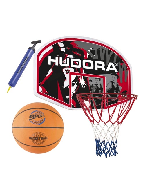 Ensemble Panier de Basket Ballon et pompe - Kiabi Ensemble Panier de Basket Ballon et pompe - Kiabi