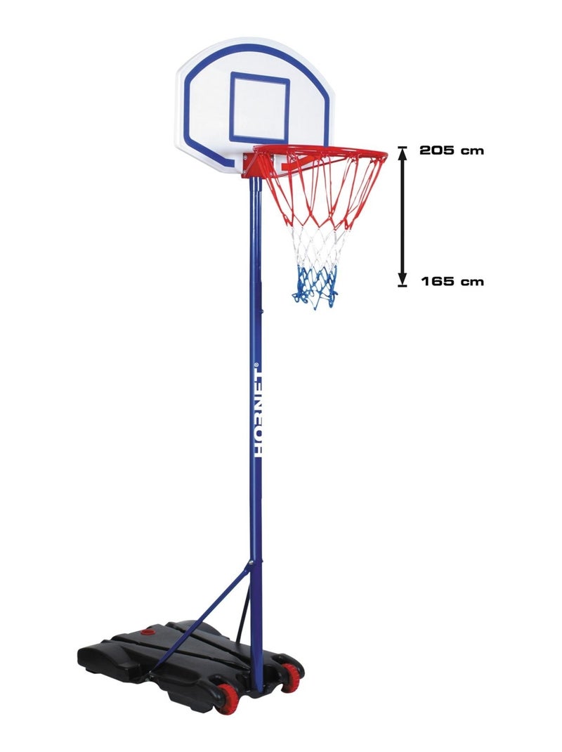 Ensemble Panier de Basket Hornet 205 Ballon et pompe Multicolore - Kiabi