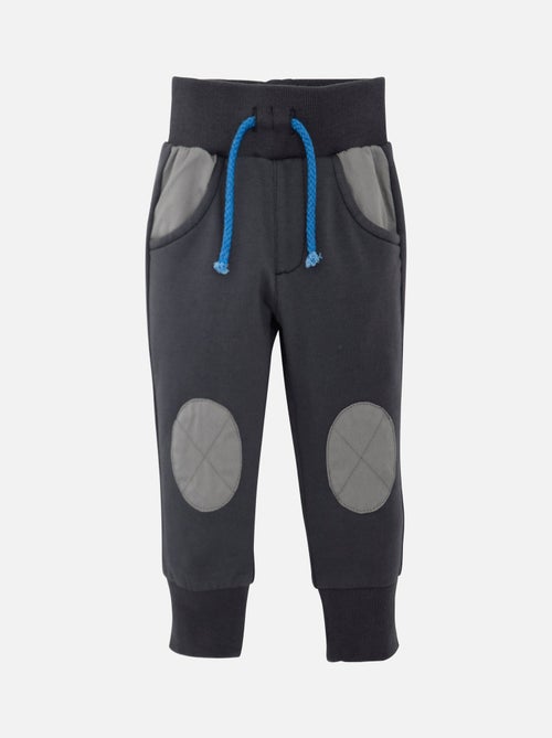 ENSEMBLE PANTALON ET TEE SHIRT ANTHRACITE - Kiabi
