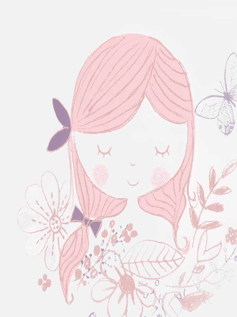 ENSEMBLE PANTALON FILLE ECRU/ROSE Rose - Kiabi