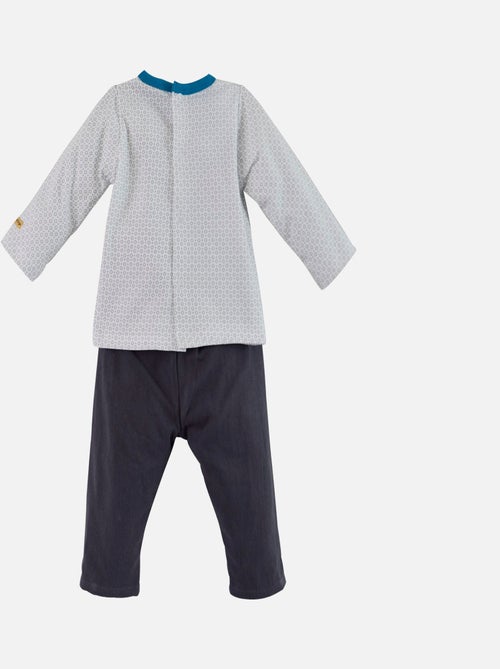 ENSEMBLE PANTALON GARCON ANTHRACITE - Kiabi