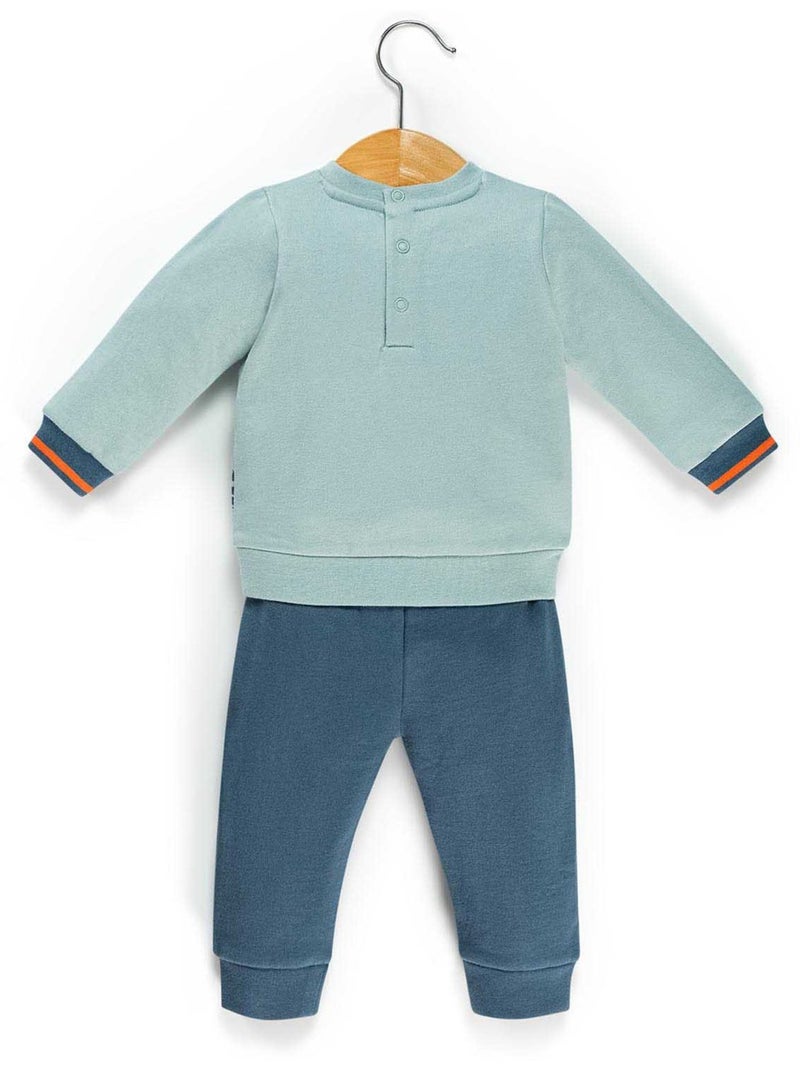 Ensemble pantalon + haut - Terre de Marins Bleu Bleu - Kiabi