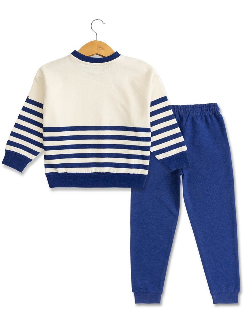 Ensemble pantalon + haut - Terre de Marins Bleu Bleu - Kiabi