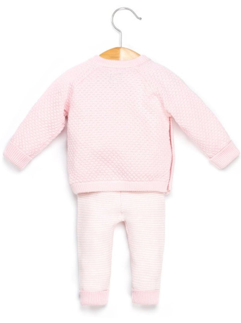 Ensemble pantalon + haut - Terre de Marins Rose - Kiabi