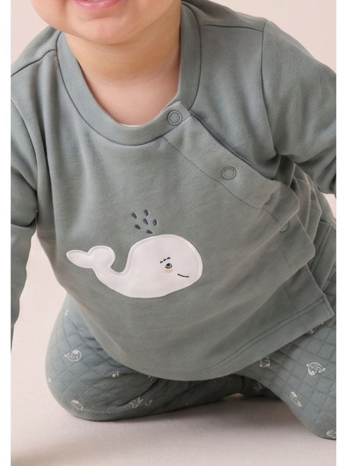 Ensemble pantalon + haut - terre de marins - Kiabi