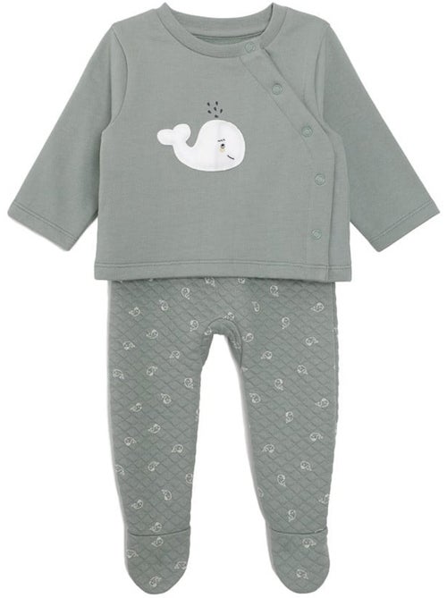 Ensemble pantalon + haut - terre de marins - Kiabi