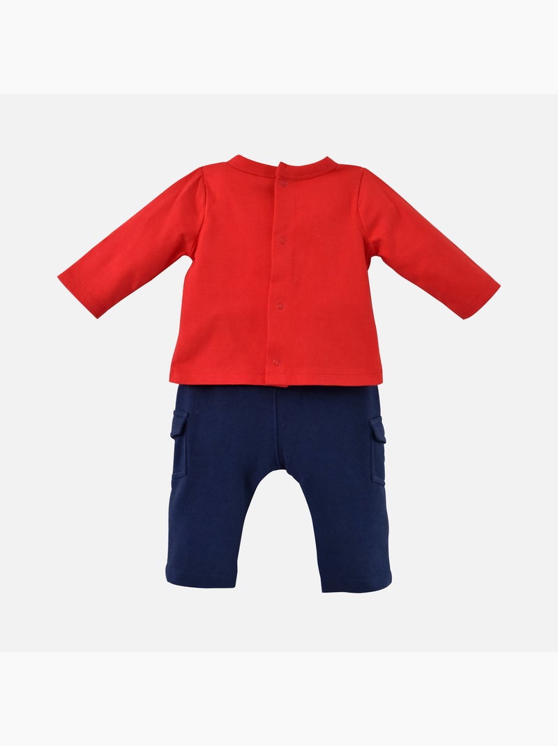 ENSEMBLE PANTALON MARINE GARCON Bleu - Kiabi