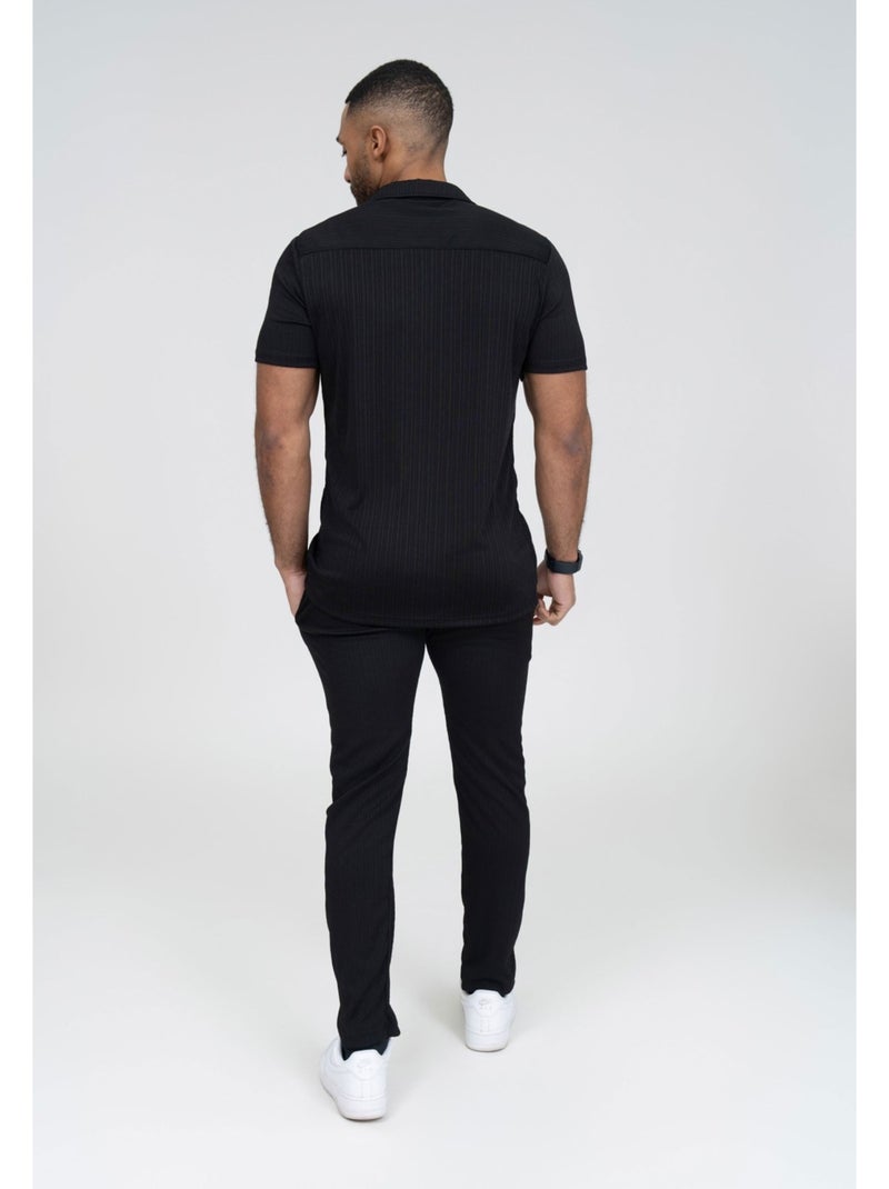 Ensemble Pantalon,Chemise Kebello Noir Noir - Kiabi