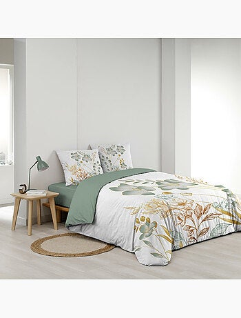 Ensemble parure de couette + drap housse - Coton - Lolita