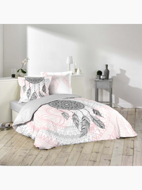 Ensemble parure de couette + drap housse - Coton - Namasté - Kiabi