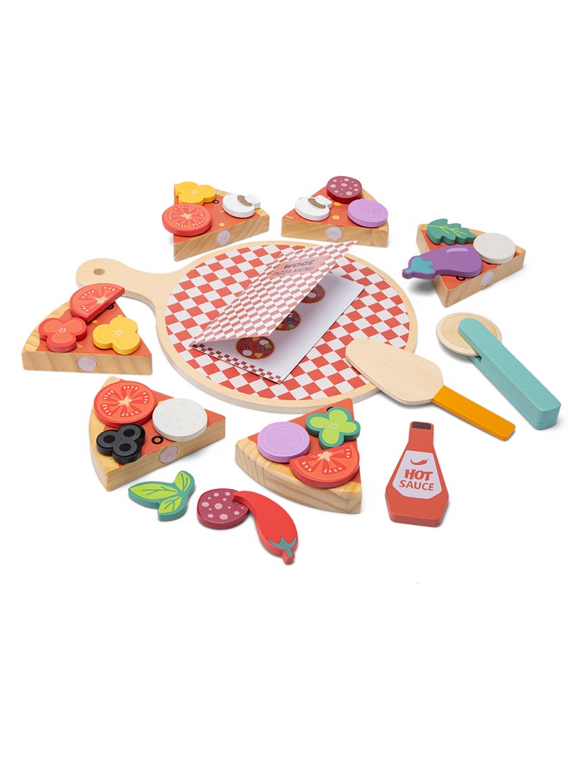 Ensemble pizza pour jouer Beige - Kiabi