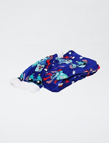 Ensemble plaid + bonnet 'Disney'