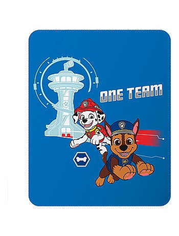 Ensemble Plaid et Coussin, PAT PATROUILLE READY FOR ACTION