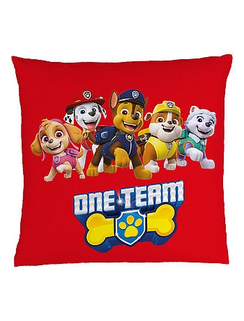 Ensemble Plaid et Coussin, PAT PATROUILLE READY FOR ACTION