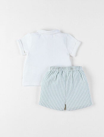 Ensemble Polo avec Short, Coton Noukie's