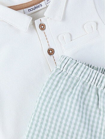 Ensemble Polo avec Short, Coton Noukie's