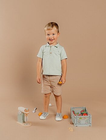 Ensemble Polo avec Short, Coton Noukie's