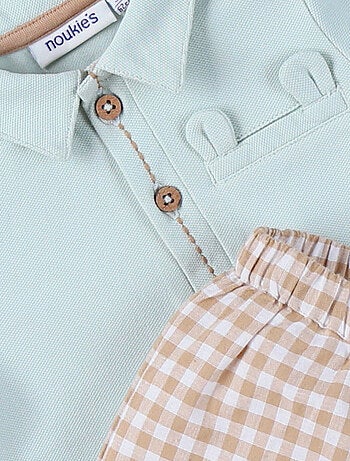Ensemble Polo avec Short, Coton Noukie's