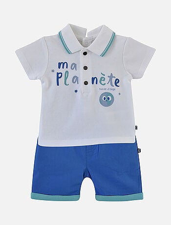 ENSEMBLE POLO BERMUDA ENZO