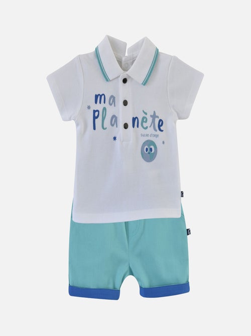 ENSEMBLE POLO BERMUDA ENZO - Kiabi
