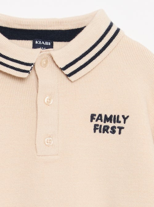 Ensemble polo chaud + pantalon - 2 pièces - Kiabi