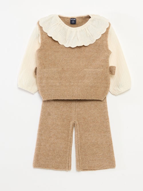 Ensemble pull 2 en 1 + legging - Kiabi