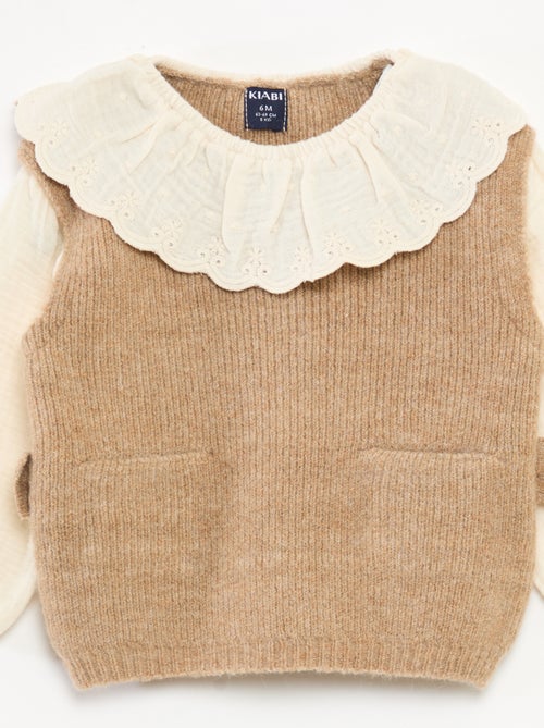 Ensemble pull 2 en 1 + legging - Kiabi