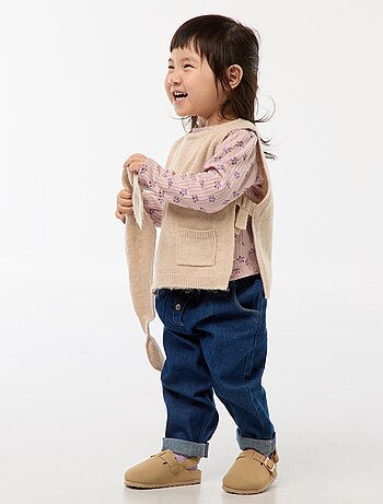 Ensemble pull + écharpe fine