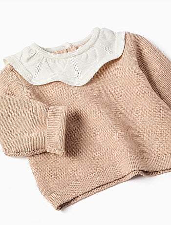 Ensemble pull et pantalon en maille