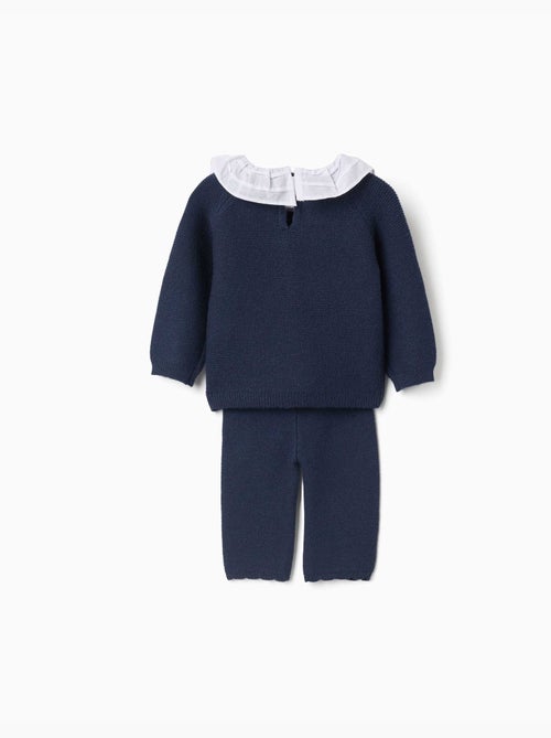 Ensemble pull et pantalon en maille - Kiabi
