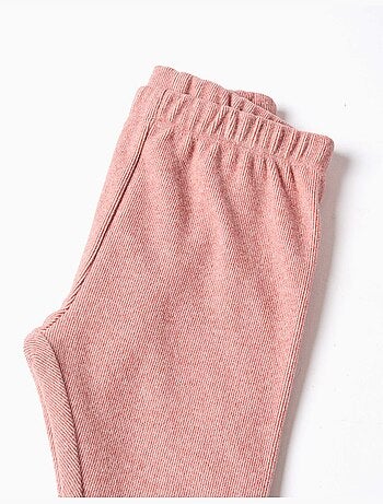 Ensemble pull et pantalon en maille