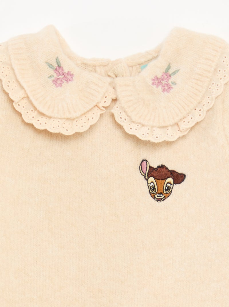 Ensemble pull + legging 'Disney' 'Bambie' Beige - Kiabi