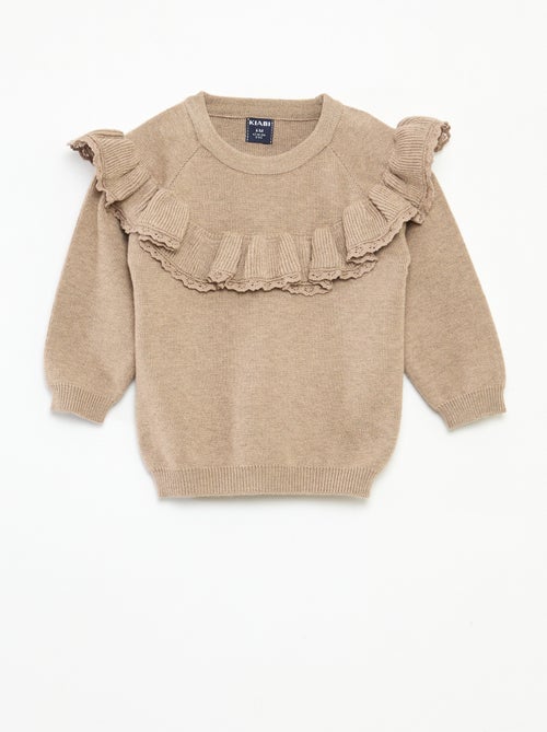 Ensemble pull + legging en maille - Kiabi