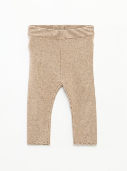 Ensemble pull + legging en maille - Kiabi