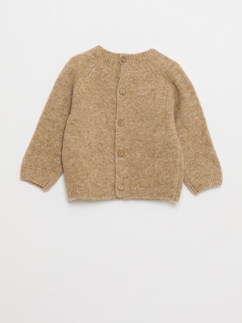 Ensemble pull + pantalon en maille - 2 pièces Marron - Kiabi