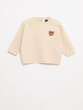 Ensemble pull + pantalon en maille