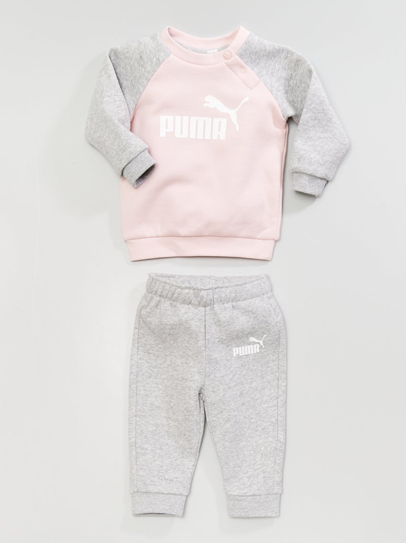 Ensemble 'Puma'  sweat + pantalon de jogging Rose - Kiabi