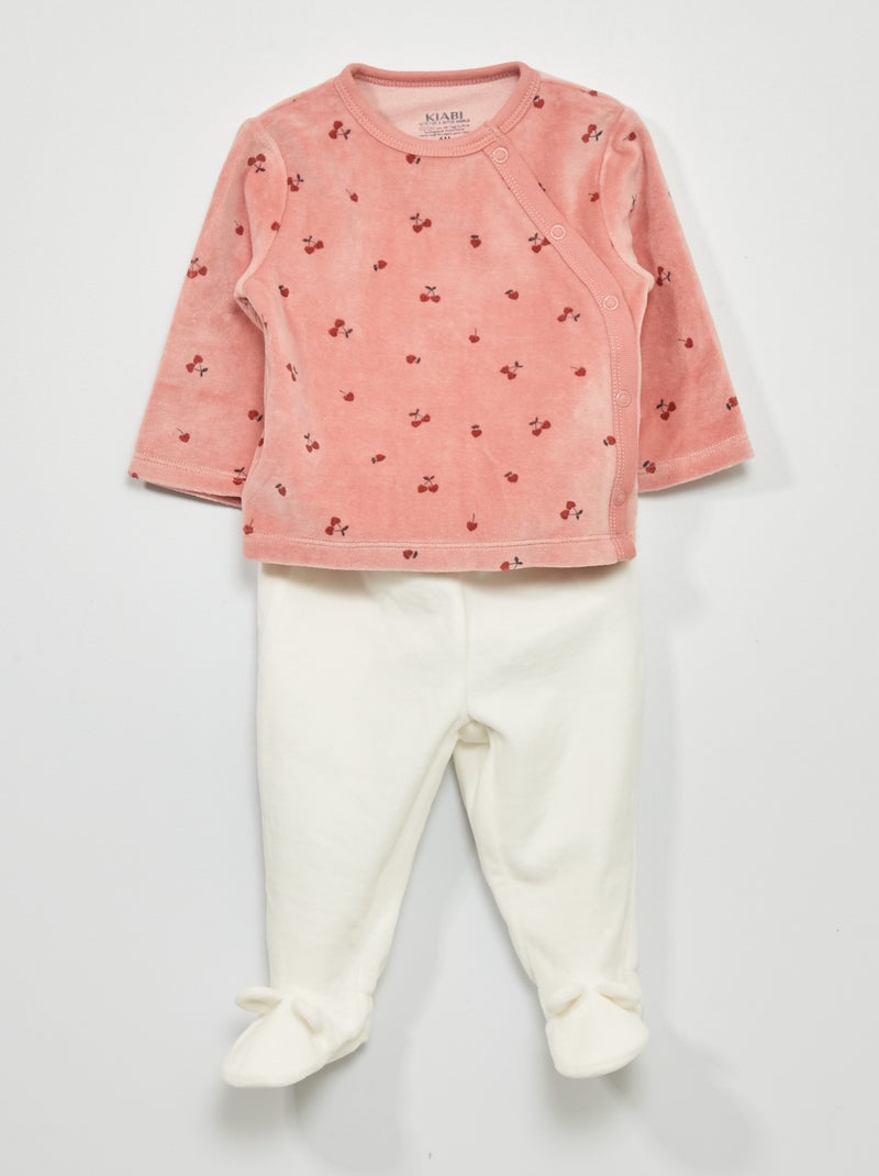 Ensemble pyjama - 2 pièces Rose - Kiabi