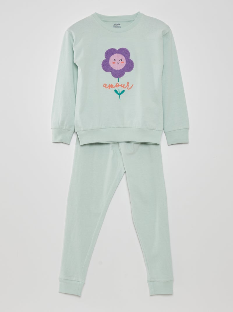 Ensemble pyjama - 2 pièces Vert - Kiabi