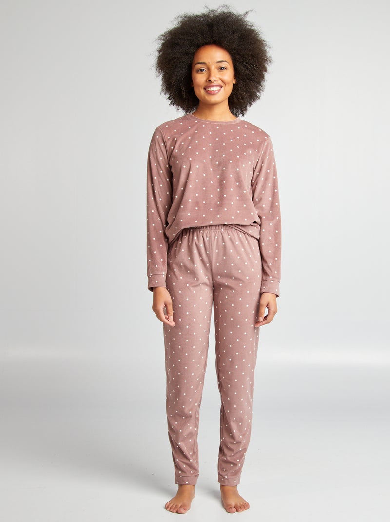 Pyjama Kiabi Femme Sous Vetement Ensemble Pyjama Pièces Imprimé