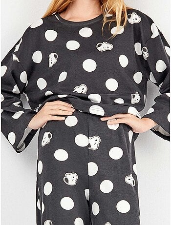 Ensemble pyjama à gros pois snoopy