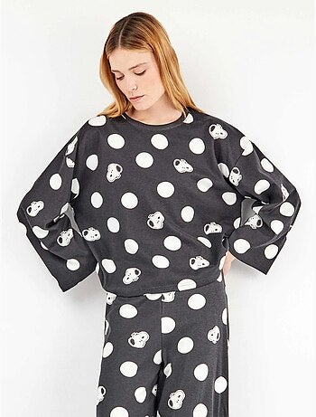 Ensemble pyjama à gros pois snoopy