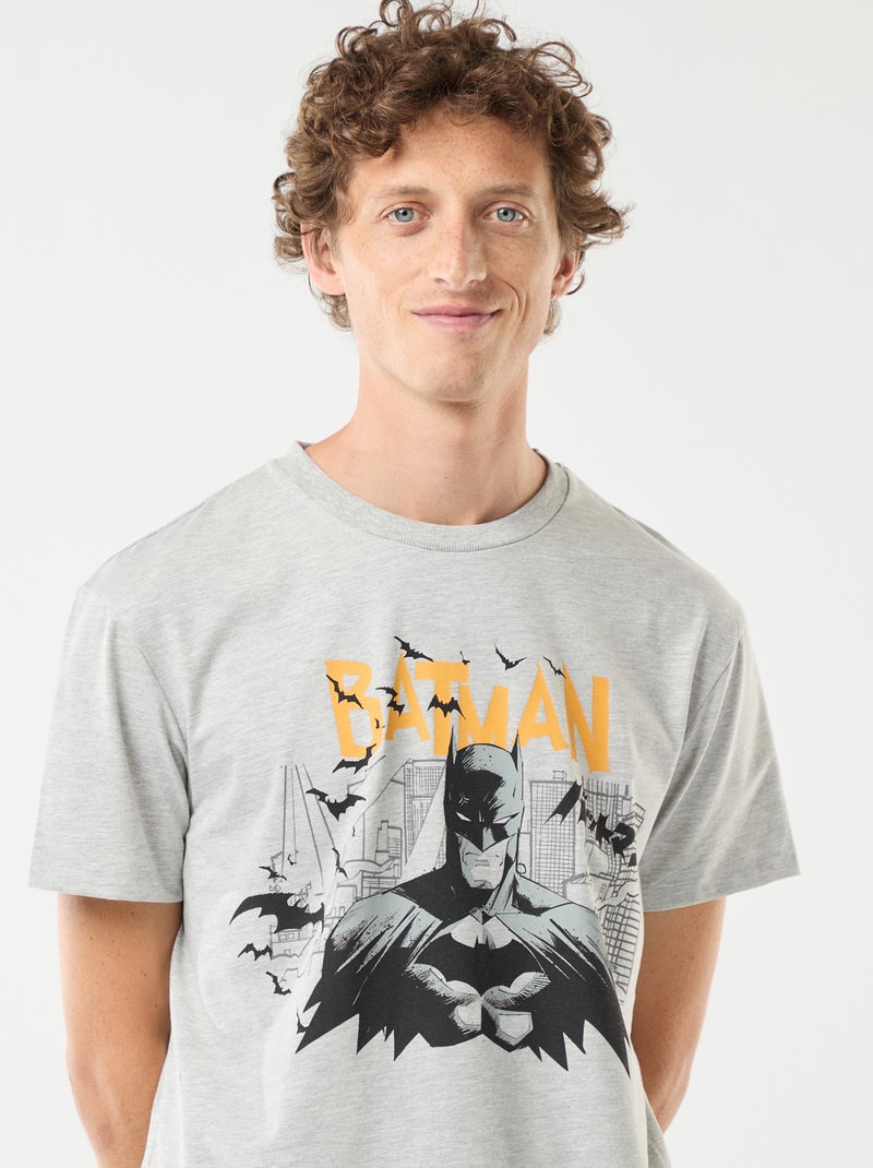 Ensemble pyjama 'Batman' - 2 pièces GRIS - Kiabi