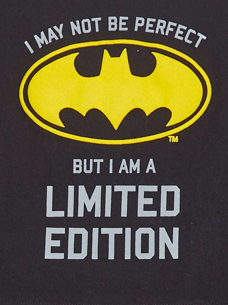 Ensemble pyjama 'Batman' 'DC Comics' - 2 pièces Noir - Kiabi