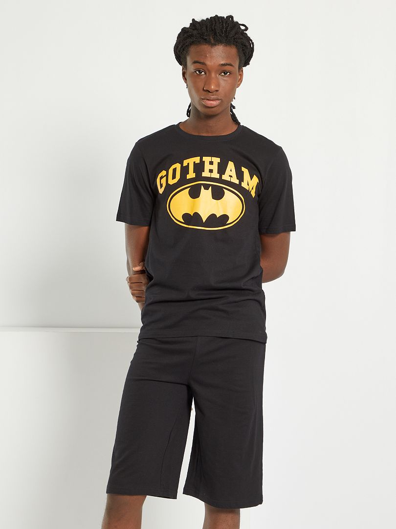 Ensemble pyjama 'Batman' noir - Kiabi